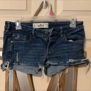 Hollister blue Jean shorts, Size 5